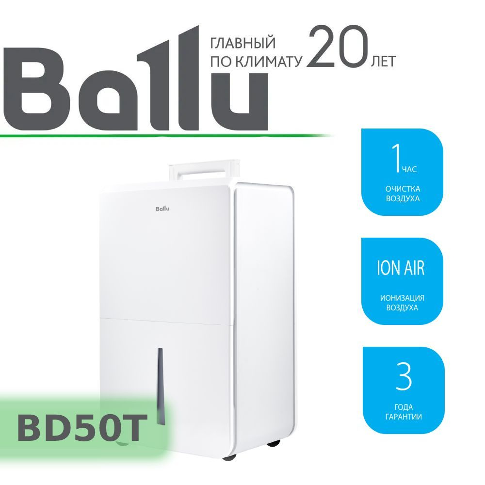 Осушитель воздуха Heavy Duty Ballu BD50T #1