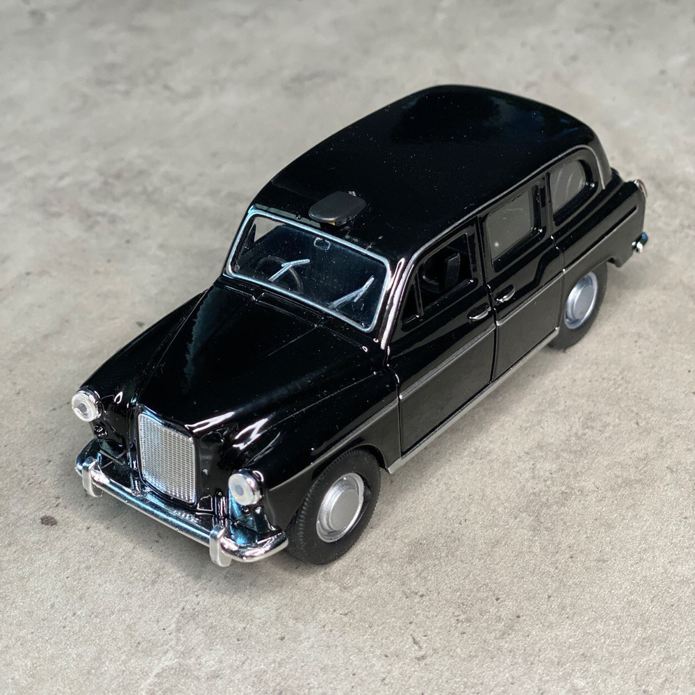 Металлическая машинка Welly AUSTIN FX4 LONDON TAXI Кэб Лондонское Такси,  инерционная, цвет черный - купить с доставкой по выгодным ценам в  интернет-магазине OZON (978265108)