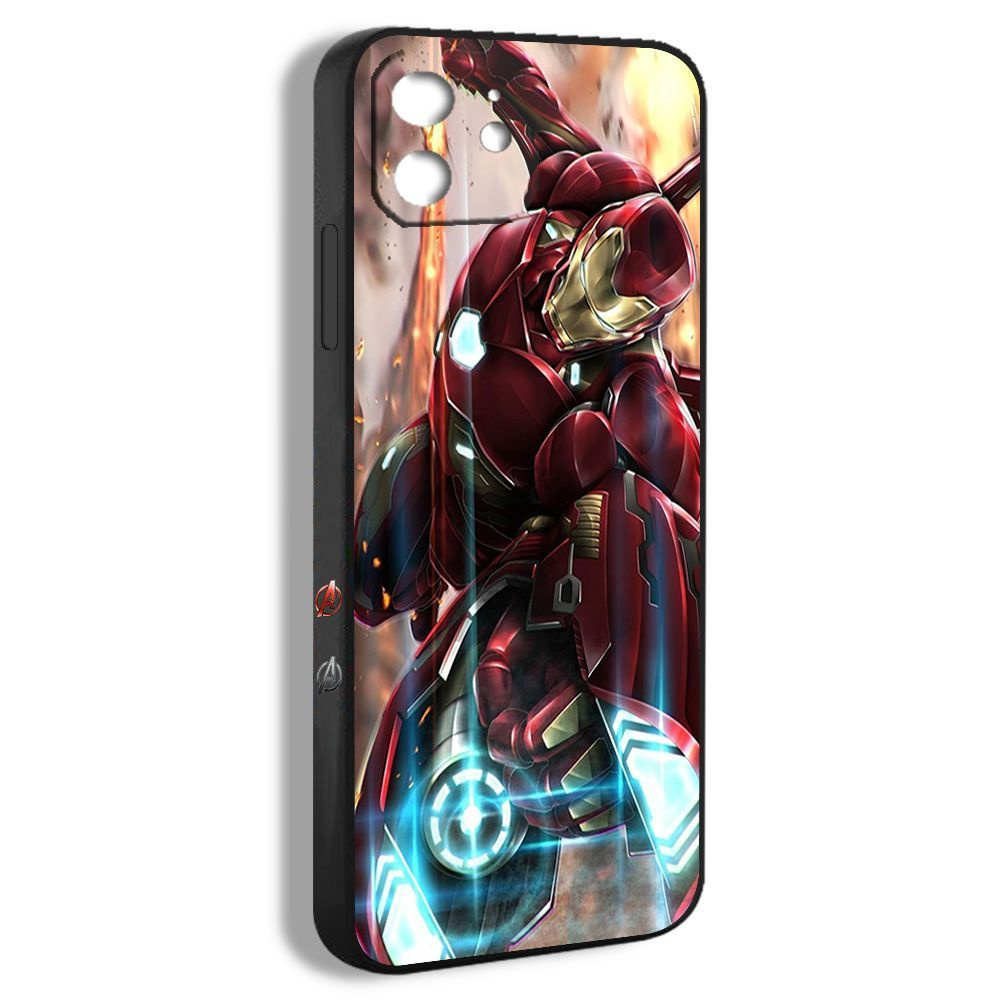 чехол для смартфона Подходит для iPhone 12 Pro Max Marvel Мстители Фильмы  Железный человек EDR20 - купить с доставкой по выгодным ценам в  интернет-магазине OZON (1084137839)