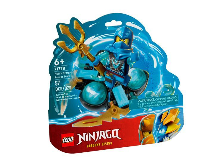 Конструктор LEGO Ninjago 71778 Сила Дракона Нии: Дрейф Кружитцу, 57 дет. #1