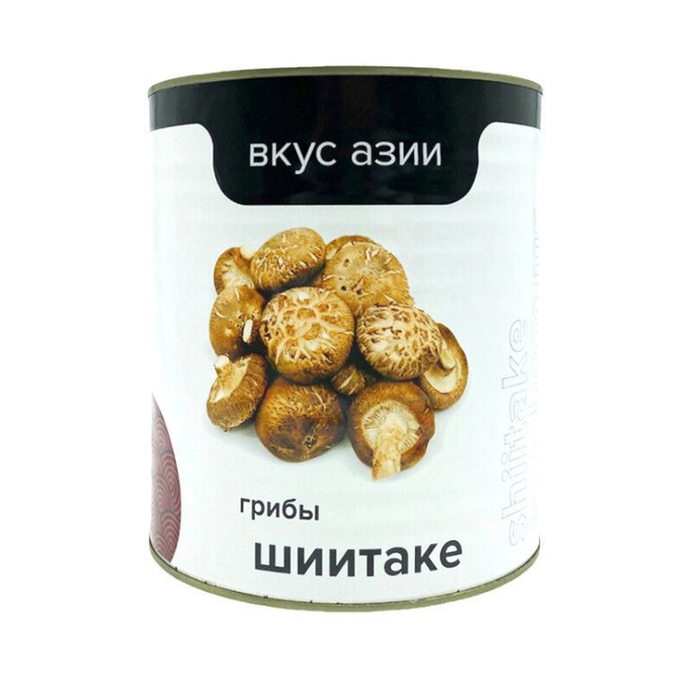 Грибы Шиитаке консервированные "Вкус Азии", 2,84 кг, Китай  #1