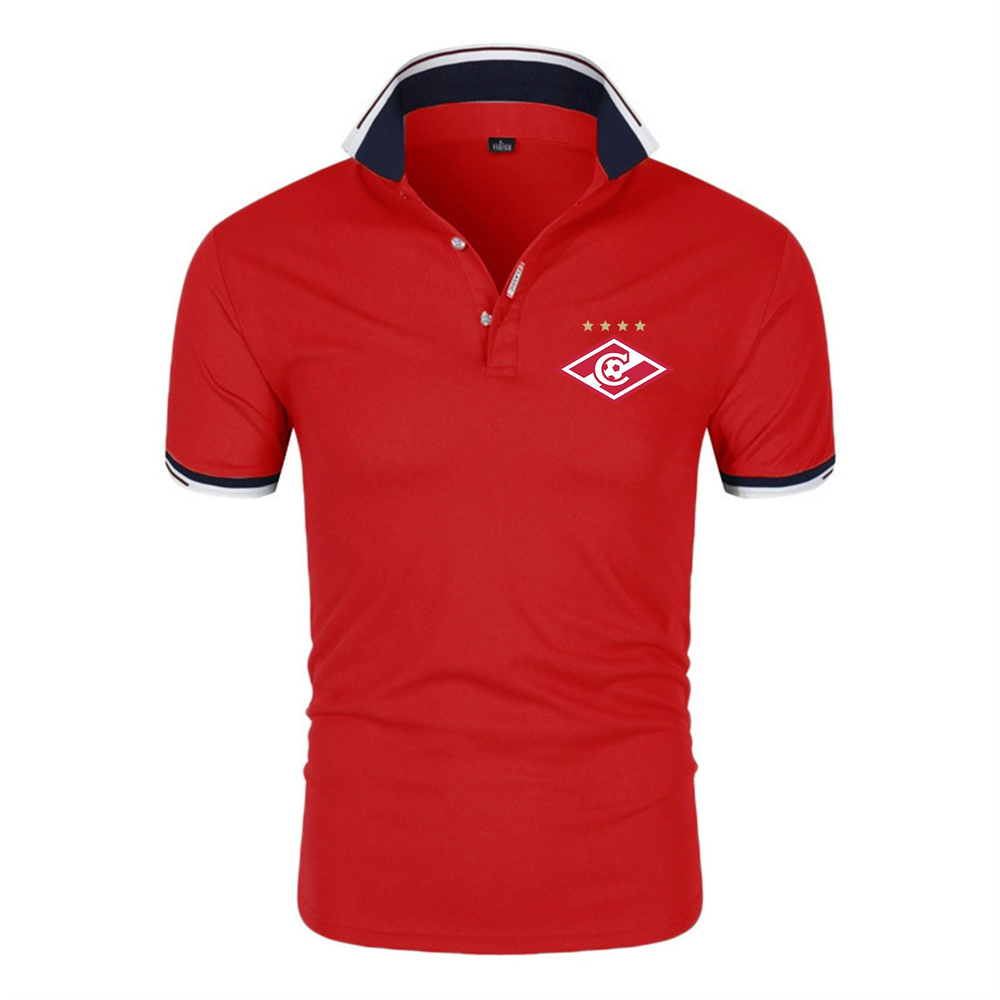 Поло ФК Спартак, размер 52, цвет красный - купить по выгодной цене в ...