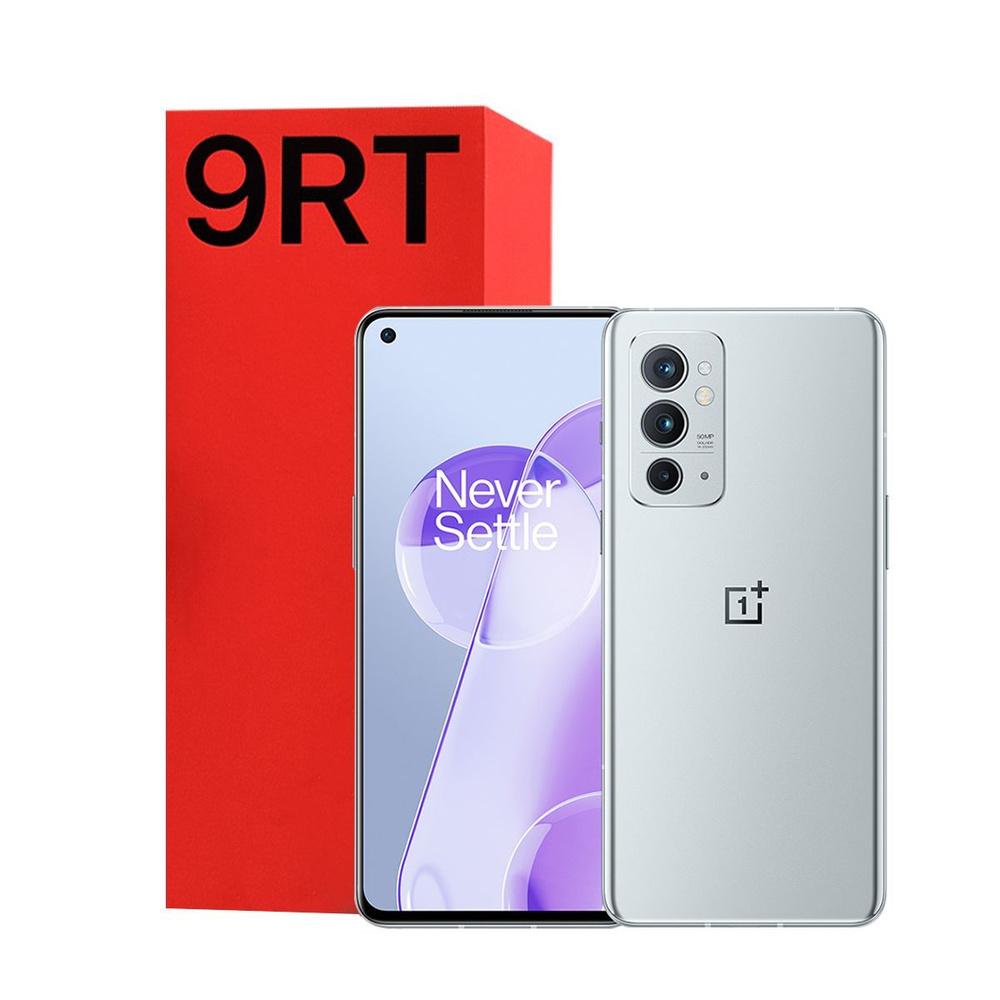 OnePlus Смартфон 9RT(Глобальная прошивка MT2111 + Google Play + поддержка  обновления OTA) Global 8/256 ГБ, серебристый