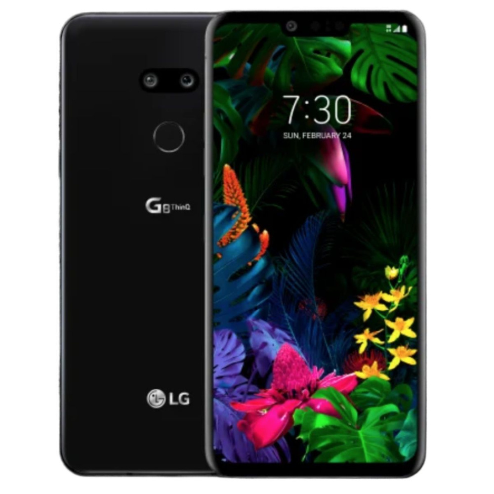 LG Смартфон G8 ThinQ/ Google /Qualcomm Snapdragon 855/ 6/128 ГБ, черный