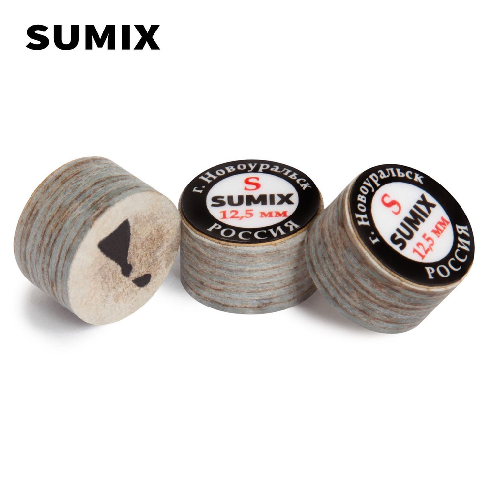 Наклейка для кия Sumix 12,5 мм Soft, многослойная, 1 шт. купить на OZON ...