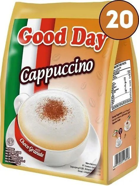 Капучино GOOD DAY 3 в 1 20шт *25гр #1