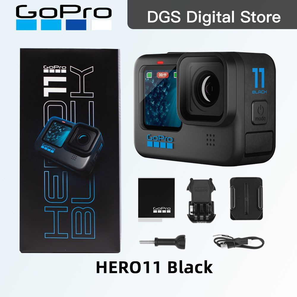 GoPro Экшн-камера Hero11 Black Edition (CHDHX-112), черный