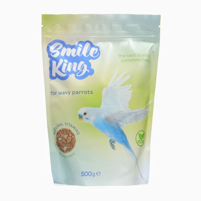 Корм Smile King для волнистого попугая, 500 г #1