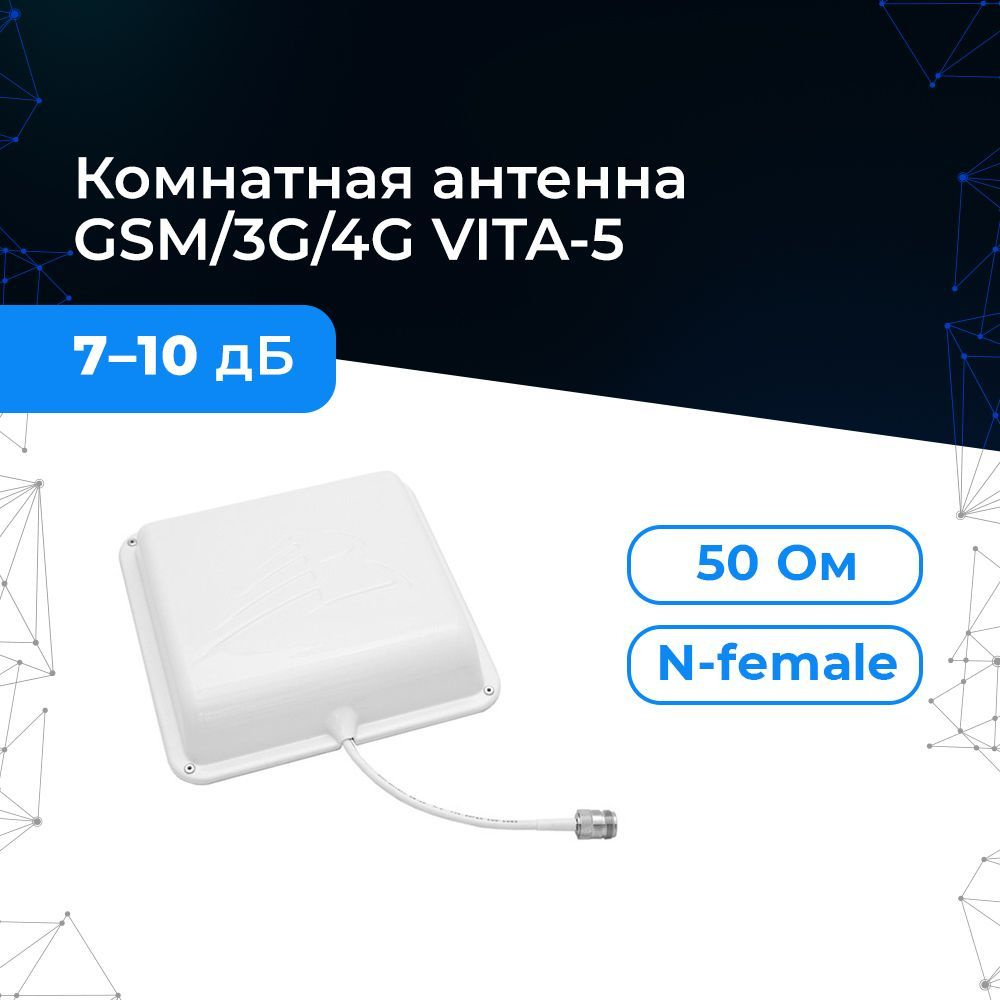 Панельная антенна Baltic Signal VITA-5 для сотового усилителя GSM/3G/4G ...