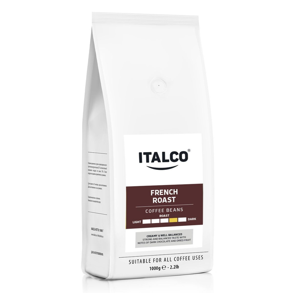 Кофе в зернах Italco FRENCH ROAST (Френч Роаст) 1 кг #1