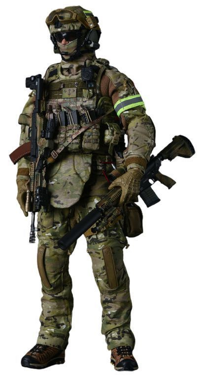 Фигурка коллекционная 1/6 - Easy&Simple - Боец спецназа Альфа - (26050S ...