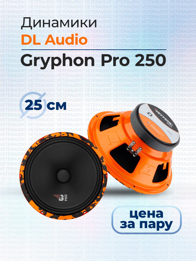 DL Audio Колонки для автомобиля Gryphon Pro, 25 см (10 дюйм.) #1