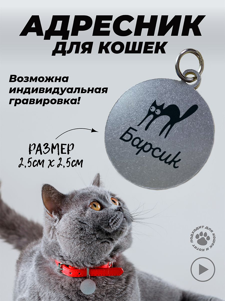 Брелок С Оранжевым Котом