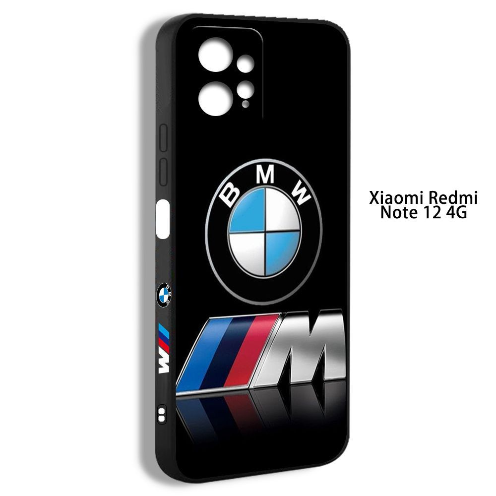 чехол для смартфона Подходит для Xiaomi Redmi Note 12 4G BMW значок новый  машина дизайн EDY80 - купить с доставкой по выгодным ценам в  интернет-магазине OZON (828934790)