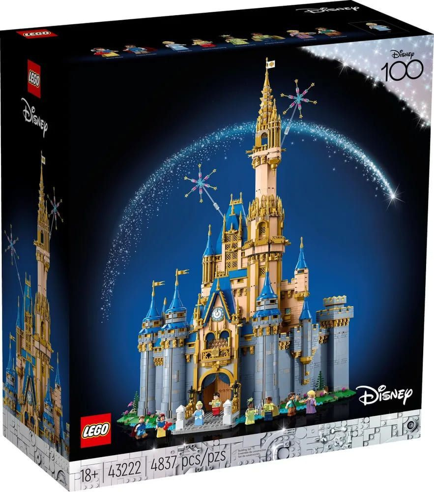 Конструктор LEGO Disney 43222 Замок Диснея