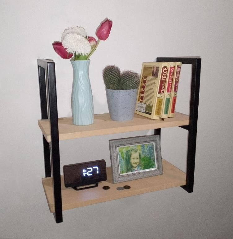 Полка Настенная, 50х24.5х46 см, 1 шт. - купить по низким ценам в ...