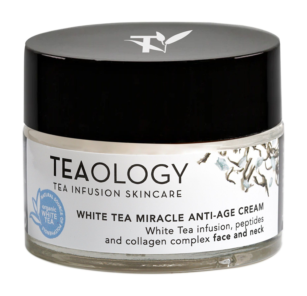 TEAOLOGY White Tea Крем для лица антивозрастной, 50 мл #1