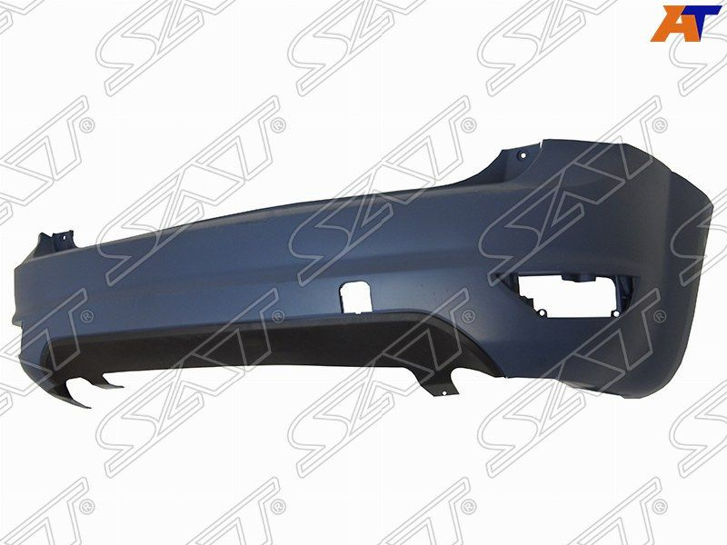 Бампер задний Ford Focus 04-08 (Верхняя часть/ 4D SED)