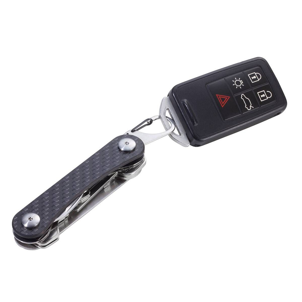 Брелок Troika - Умный ключ, из цинка, серебристый, 9.5 х 2.3 см, 1 шт ...