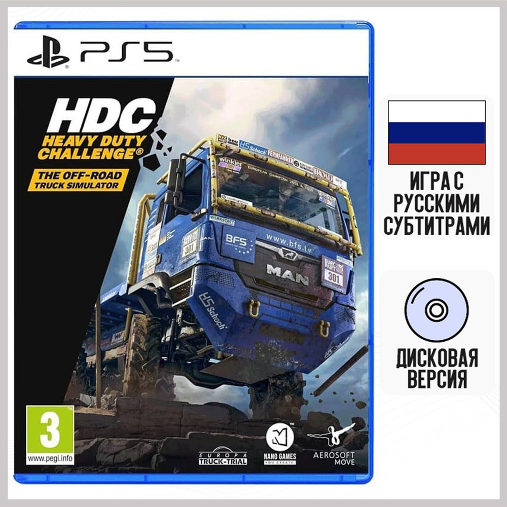 Игра Heavy Duty Challenge: The Off-Road Truck Simulator (PS5, русские  субтитры)