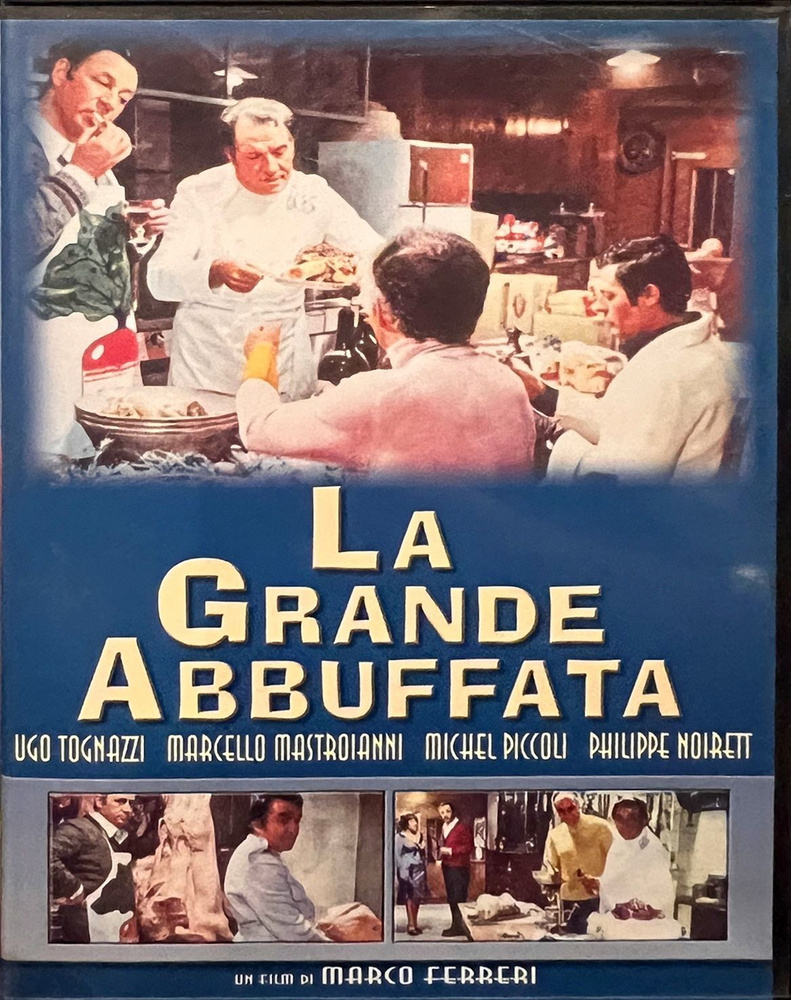 La Grande bouffe, 1973, Большая жратва (реж. Марко Феррери), DVD,  итальянский диск на итальянском языке БЕЗ перевода