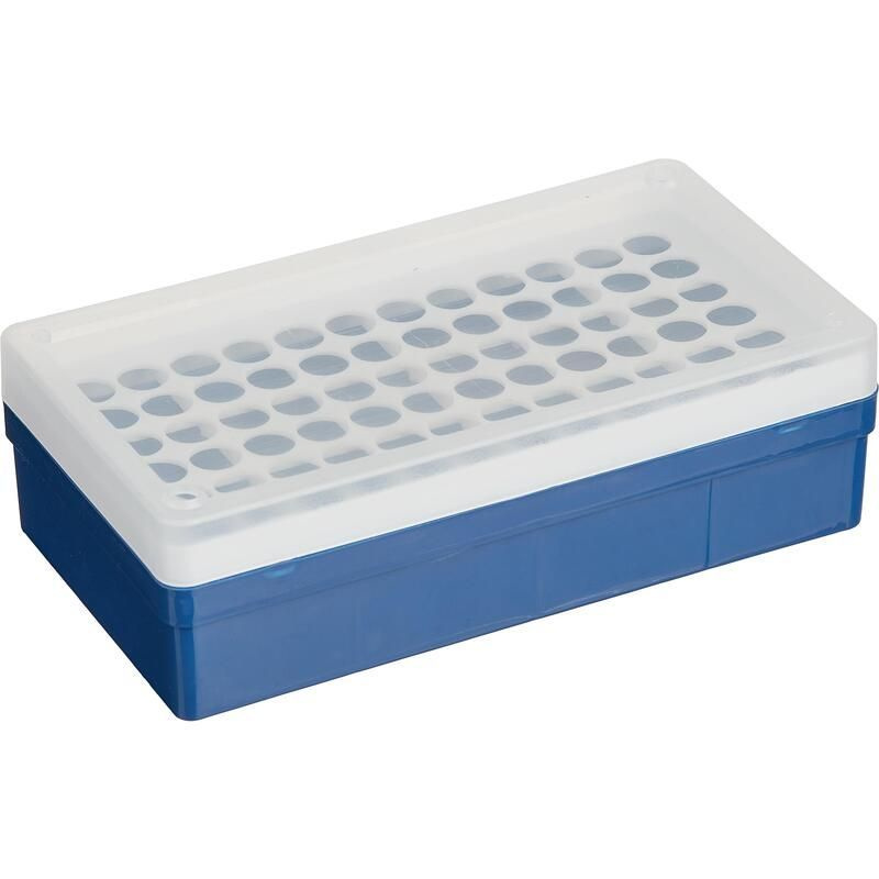 Штатив 72 гнезда, для пробирок типа Эппендорф 1,5 мл, с крышкой, ПС ...