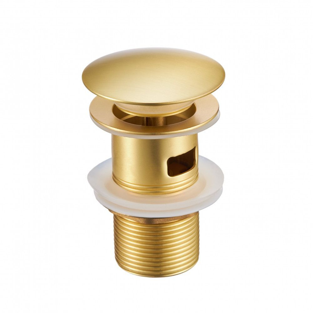 Донный клапан для раковины универсальный MILACIO MCU.050.GD цвет золото  #1