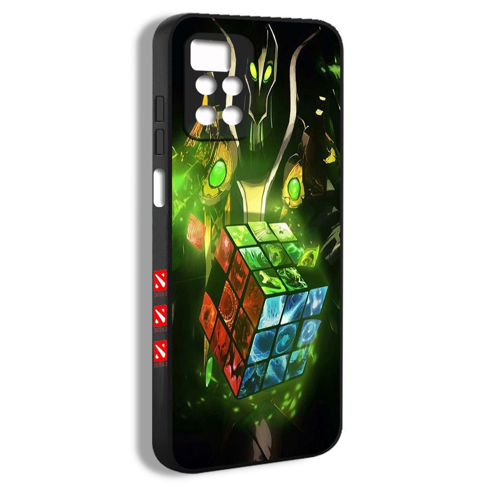 чехол для смартфона Подходит для Xiaomi Redmi 10 Prime Dota 2 Rubick аниме  рисунок куба MAQ11 - купить с доставкой по выгодным ценам в  интернет-магазине OZON (1246589291)