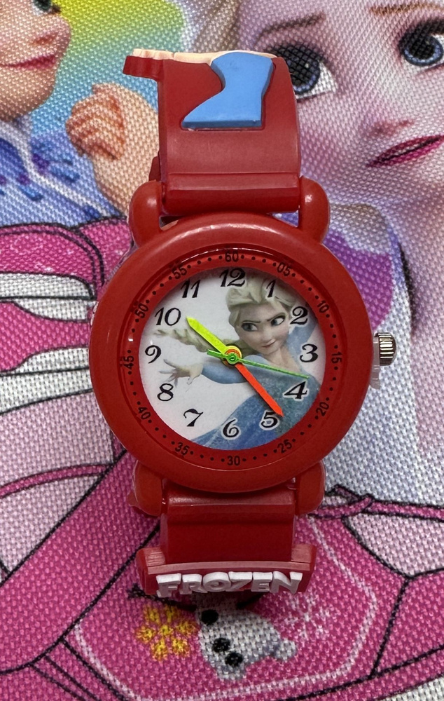 Детские часы Frozen Анна и Эльза #1