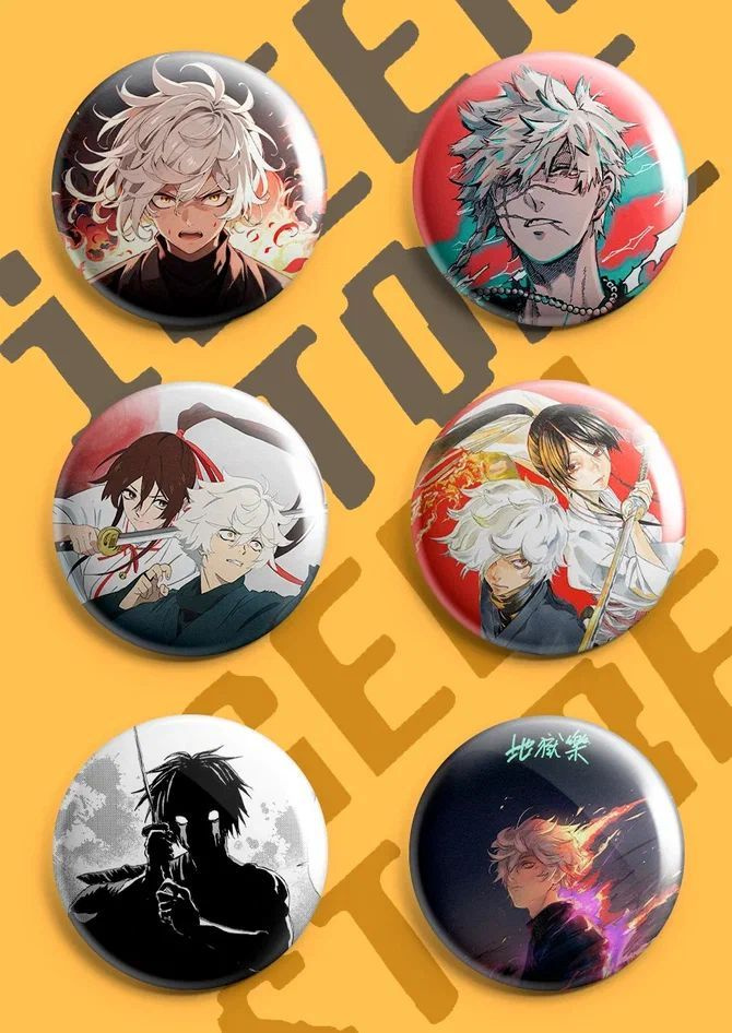 Набор значков Адский Рай - купить с доставкой по выгодным ценам в ...