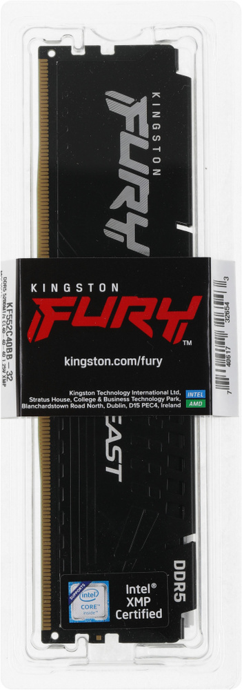 Kingston Оперативная память KF552C40BB-32 1x32 ГБ (KF552C40BB-32) #1