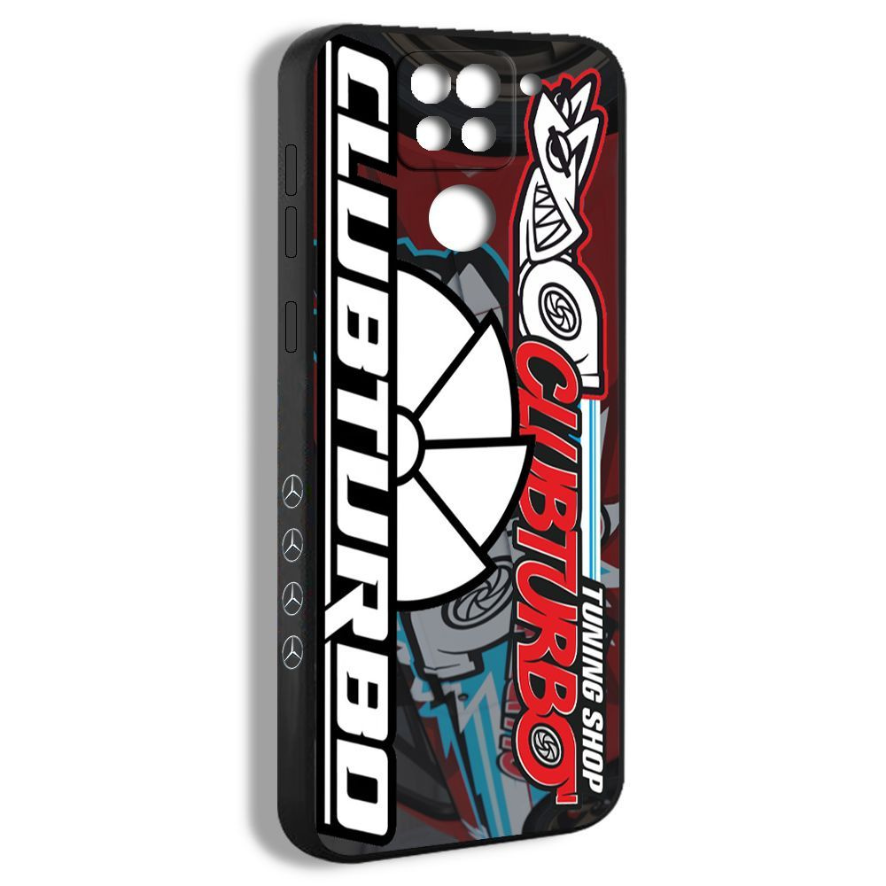 Чехол на Xiaomi Redmi Note 9 Клуб турбо наклейка Clubturbo Клубтурбо ...
