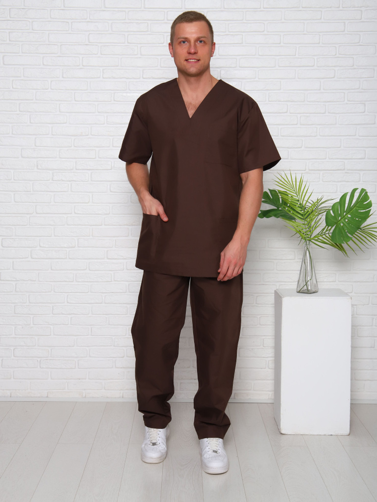 Легкий медицинский костюм/ одежда для медицинских учреждений (52-54, 182-188)  #1