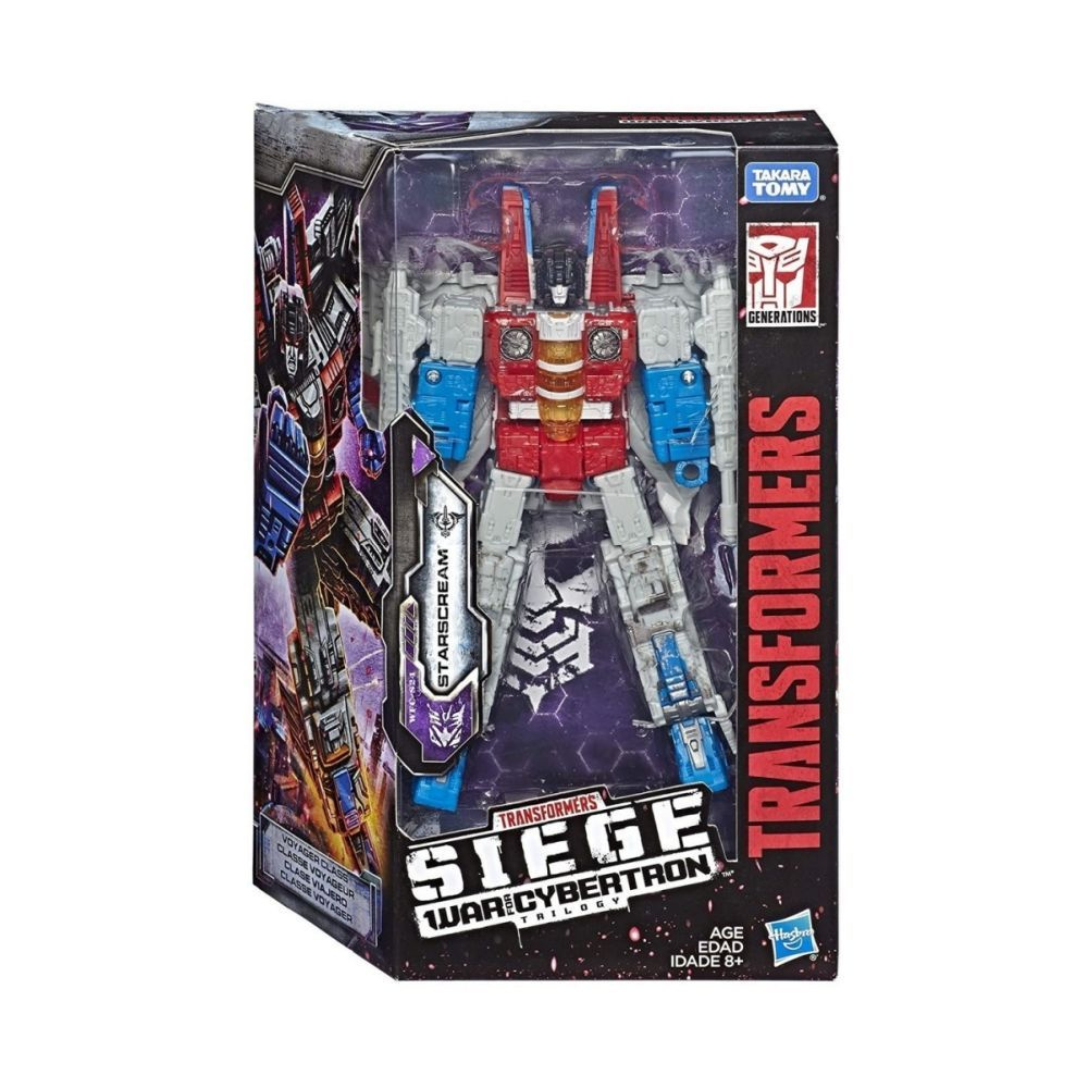 Трансформеры игрушки Hasbro Transformers Siege War For Cybertron Trilogy WFC-S24 Starscream  #1