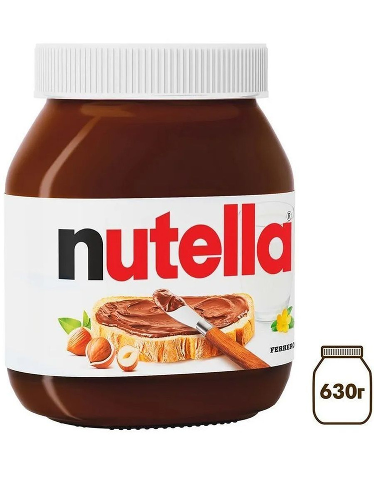 Nutella паста ореховая с добавлением какао, 630 г #1