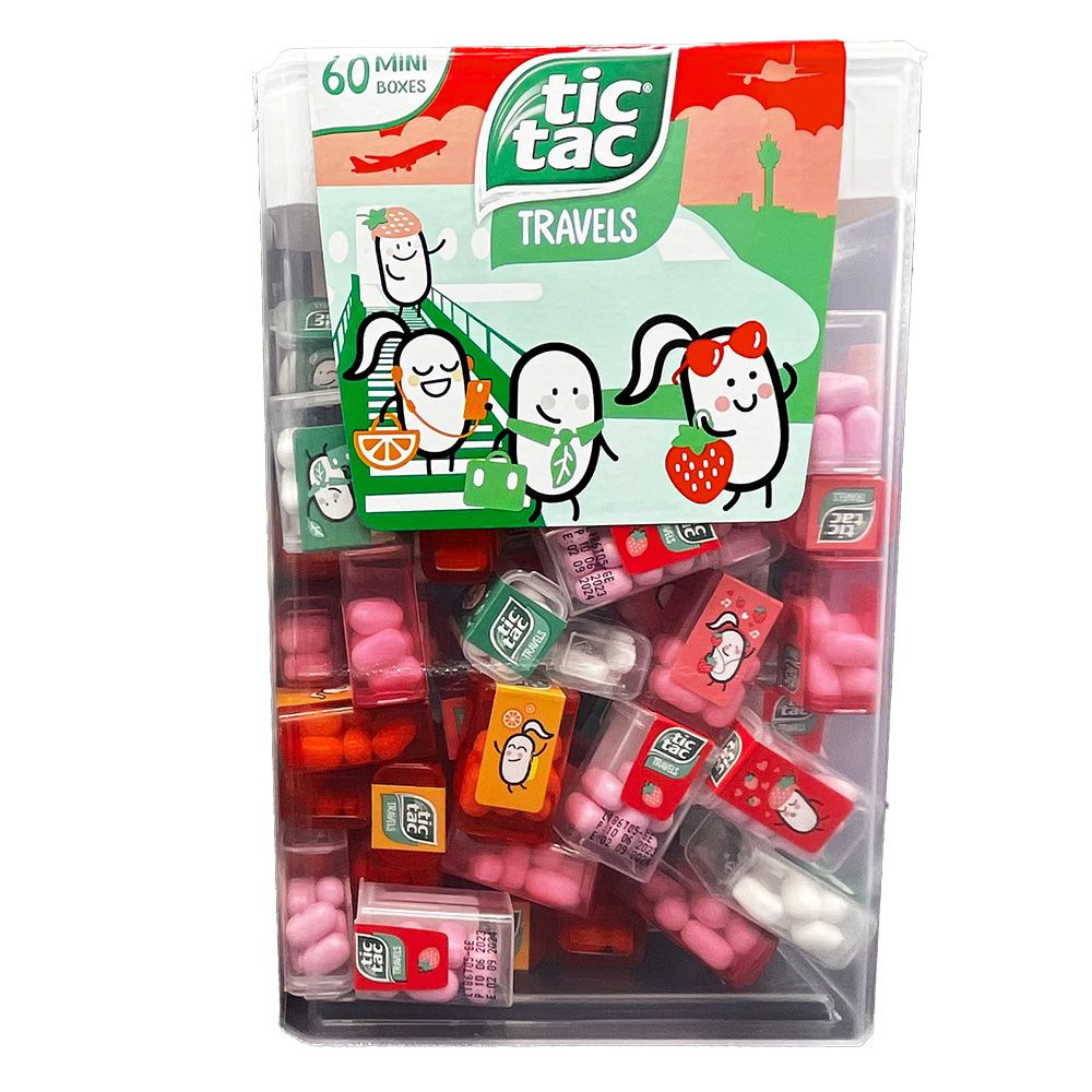 Tic Tac - Travelers - 60 Mini boxes