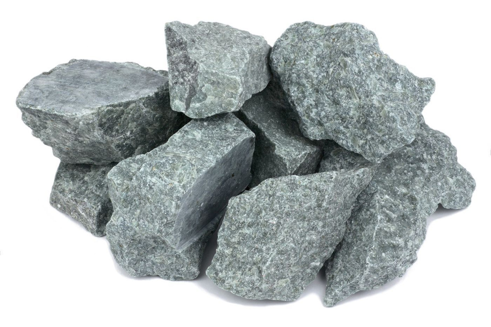 Камни для бани Огненный камень Жадеит, 11 кг -  с доставкой по .