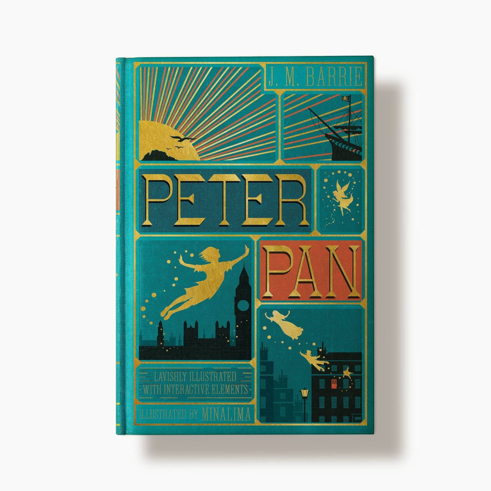 Питер Пен. Интерактивная книга - Peter Pan. MinaLima Edition. Interactive  book - купить с доставкой по выгодным ценам в интернет-магазине OZON  (1263132676)