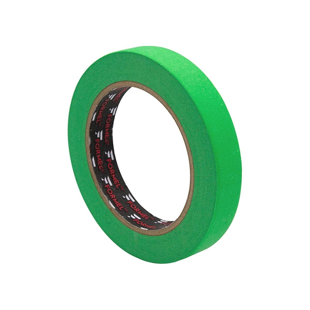 Маскировочная малярная лента Formel Masking Tape Color Green зеленый 36 мм. * 40 м. термостойкость до #1