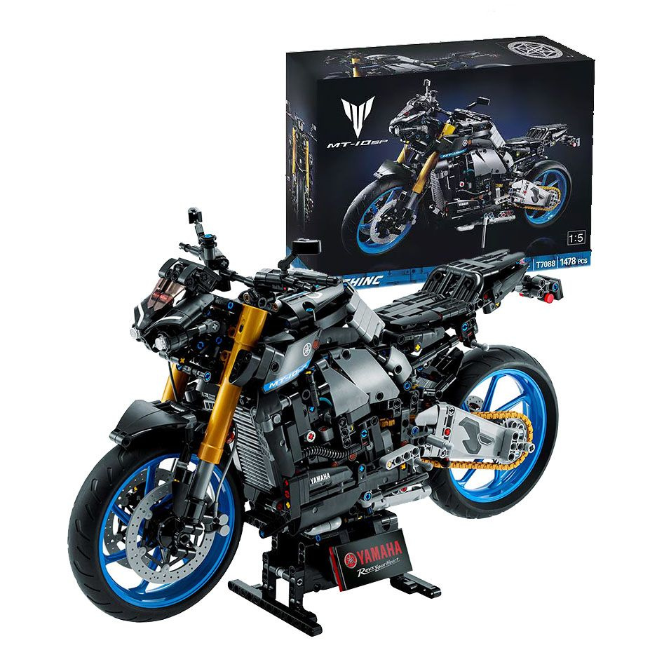 Конструктор Technic T2119 "Мотоцикл Yamaha MT-10 SP", 1478 деталей #1