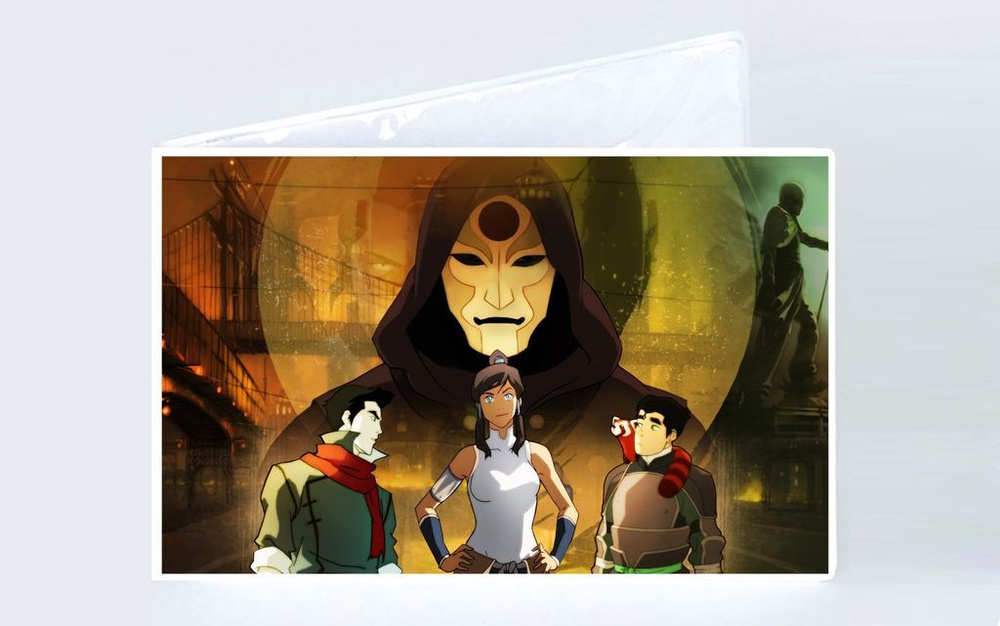 Обложка на студенческий экокожа MIGOM билет Аватар: Легенда о Корре ...