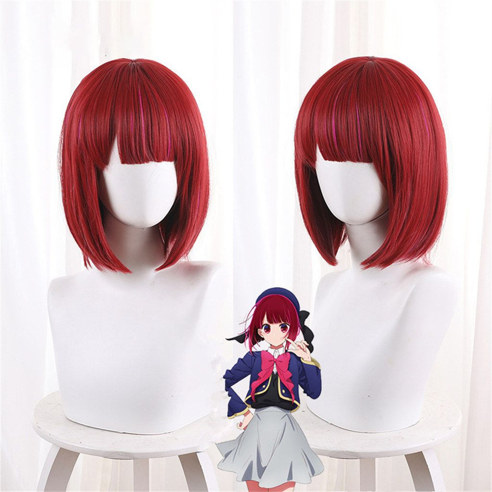 Anime Manga Oshi no Ko Kana Arima Halloween Carnival Party Cosplay Wig  мультфильм аниме косплей парик