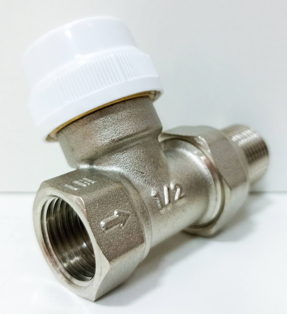 Клапан термостатический 1/2 прямой VALFEX (под термоголовку)  #1