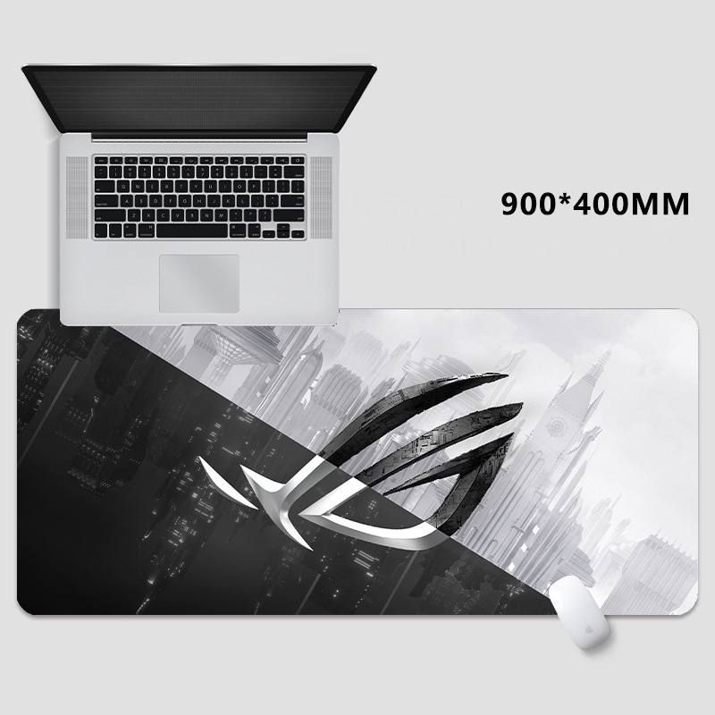 ASUS Игровой коврик для мыши Коврик АSUS RОG, XXL, черный, серый ...