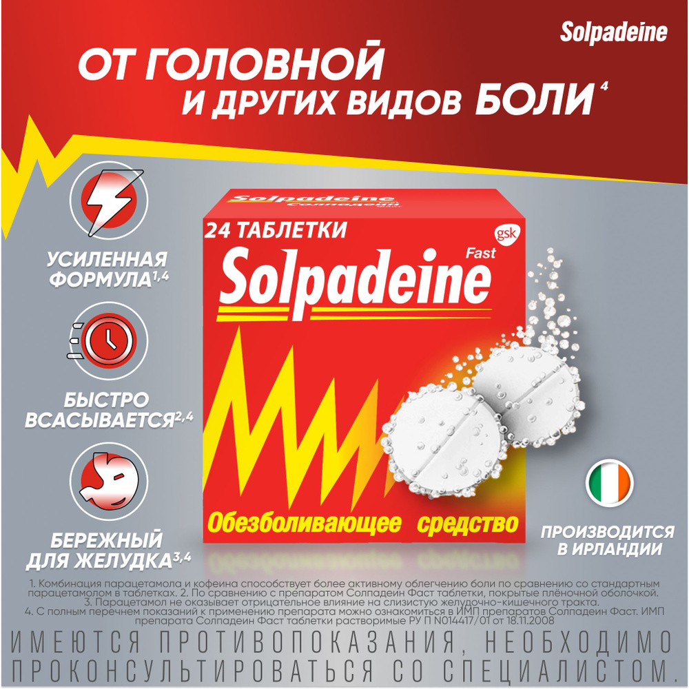 Препараты от головной боли