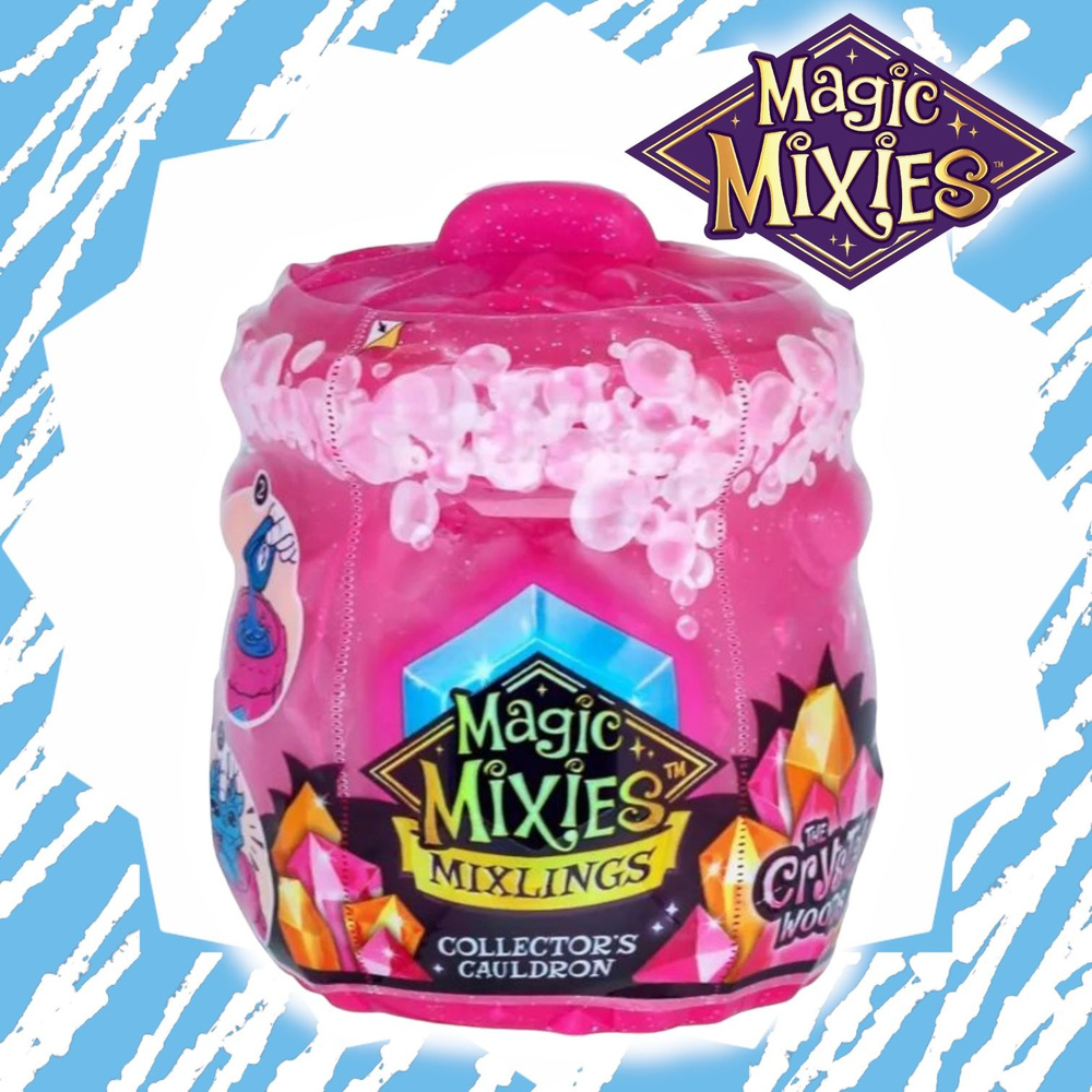 Игровой набор Magic Mixies Mixlings Crystal Woods - Волшебный мини-котёл  Меджик миксис 14806