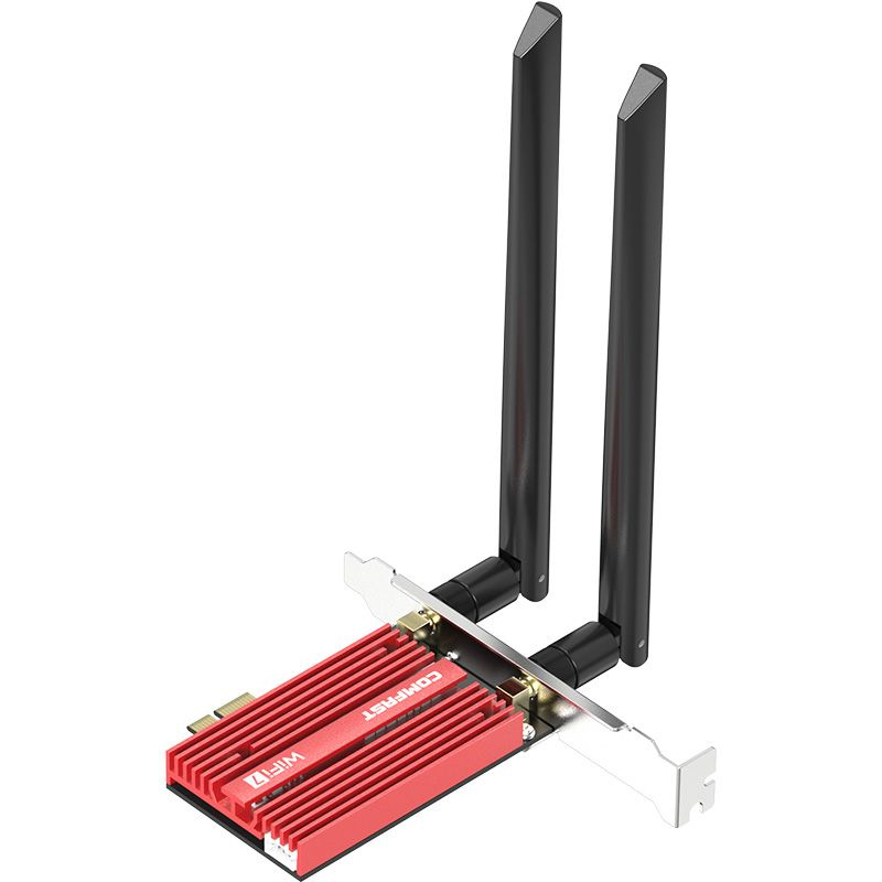 Wi-Fi-адаптер COMFAST сетевая карта Wifi 7 адаптеры для пк Intel BE200 ...