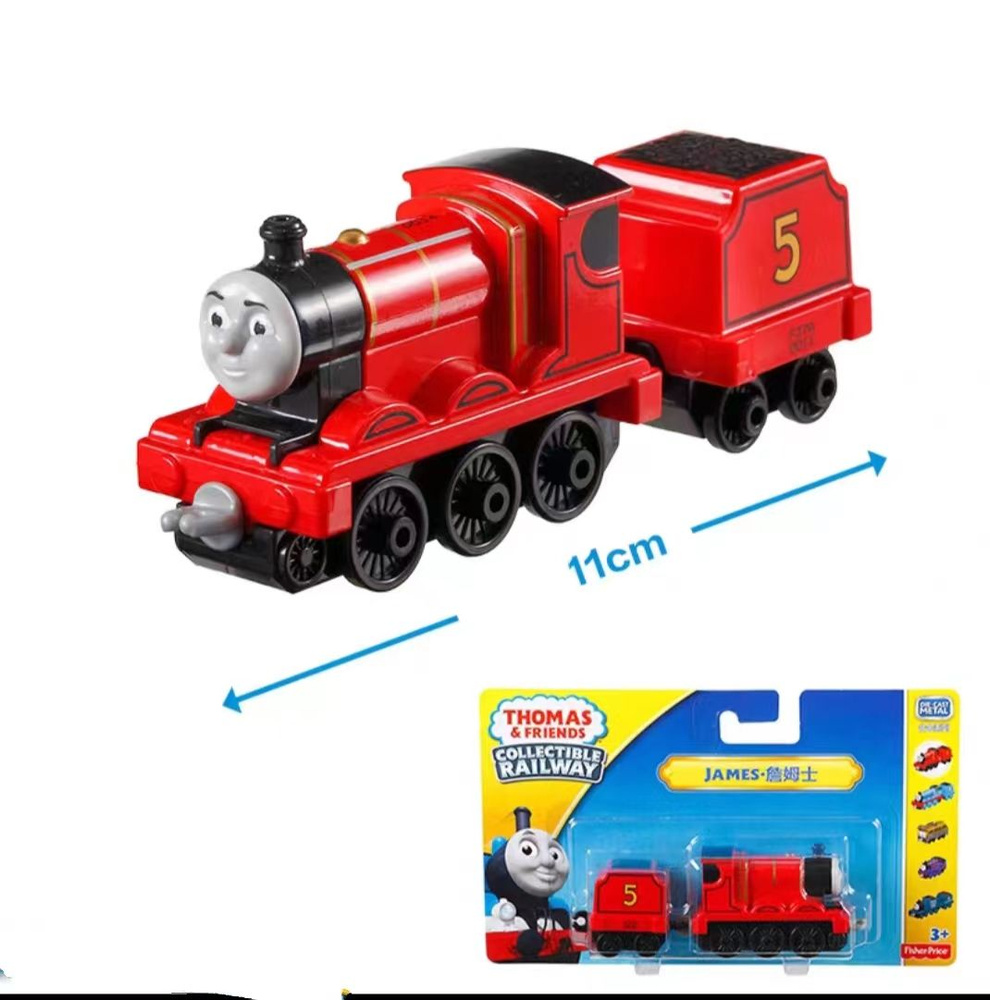 Паровозик Mattel Thomas & Friends Милый Томас и его друзья BHR64-Джеймс (JAMES)  #1