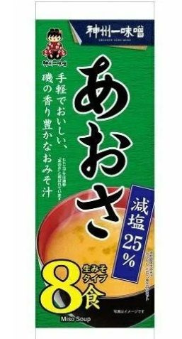 Мисо-суп Miyasaka с водорослями Аоса и пониженным содержанием соли, 128 г, Япония  #1