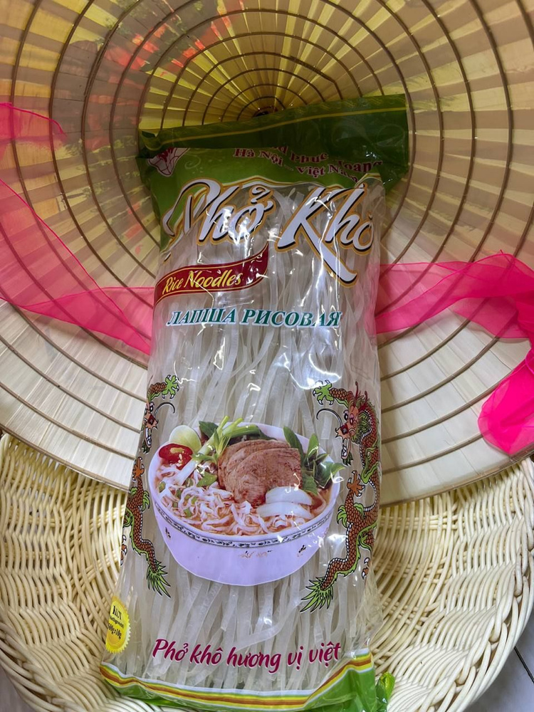 Рисовая лапша Pho Kho для приготовления Фо Бо, 500 г #1